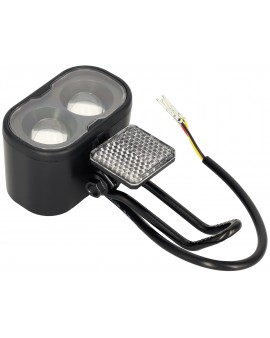 Techlife Q5/Q7 Reflektor LED z wbudowanym klaksonem