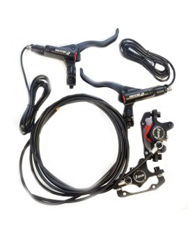 Hamulce hydrauliczne ZOOM komplet do roweru hulajnogi - Techlife X7/X7S, Vsett 10+